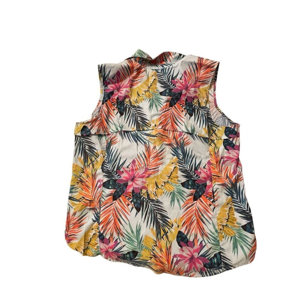 Reel Legends 3 Pack Women’s Button Down Sleeveless Tops - Picture 9 of 15